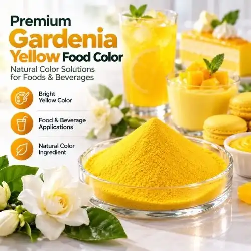 How Is Gardenia Yellow Food Color Used in Foods and Beverages?